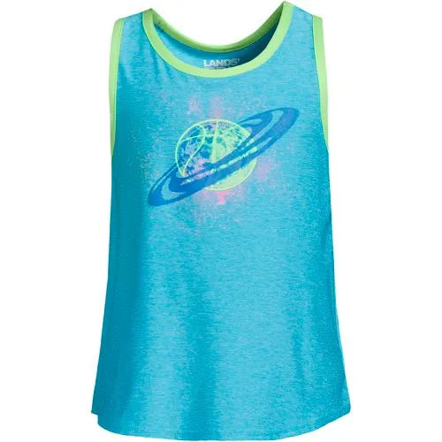 Girls Gathered Back Active Performance Tank
