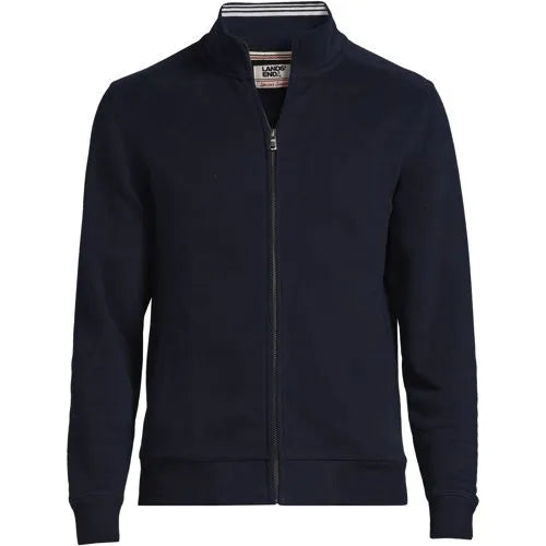 Men's Long Sleeve Serious Sweats Mock Full Zip
