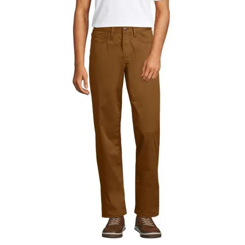 Men's Travel Kit Comfort Waist Traditional Fit 5 Pocket Pant
