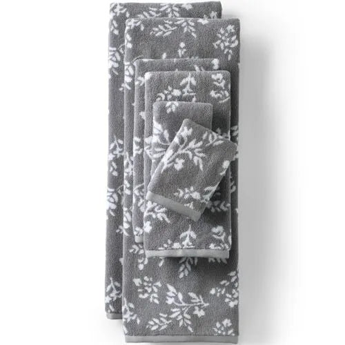 Cotton Jacquard 6-Piece Bath Towel Set
