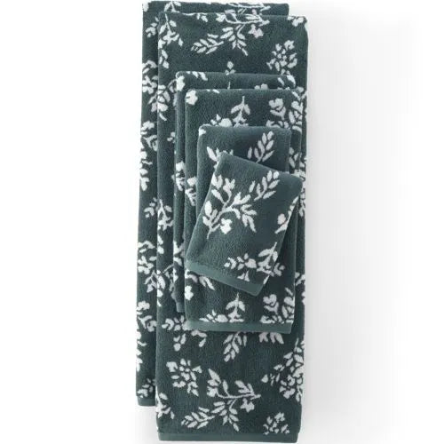 Cotton Jacquard 6-Piece Bath Towel Set