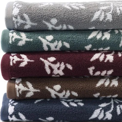Cotton Jacquard 6-Piece Bath Towel Set