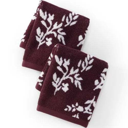 Cotton Jacquard 6-Piece Bath Towel Set