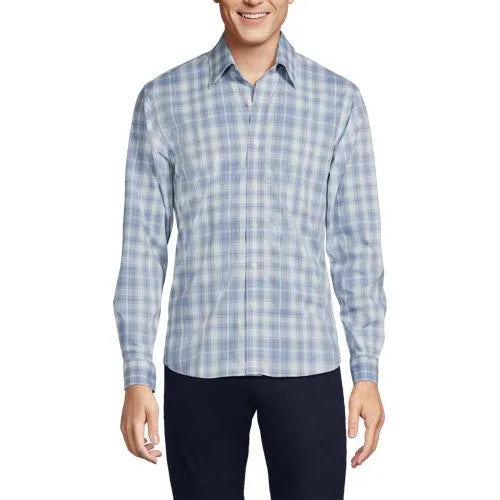 Men's Long Sleeve Stretch Coolmax Shirt