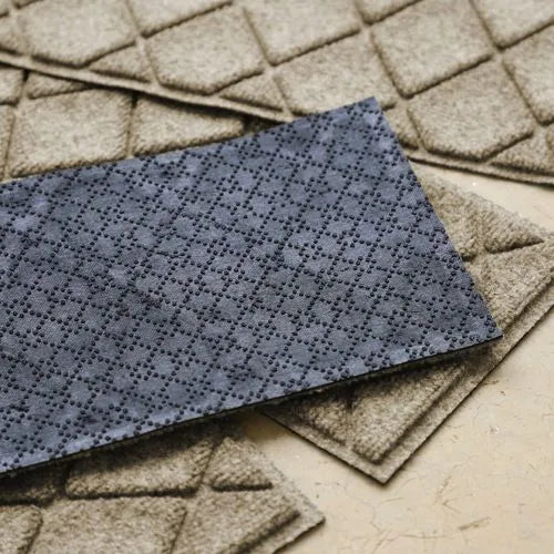 Matterly 8.5" x 30" Argyle Waterhog® Stair Treads - Set of 4