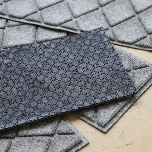Matterly 8.5" x 30" Argyle Waterhog® Stair Treads - Set of 4