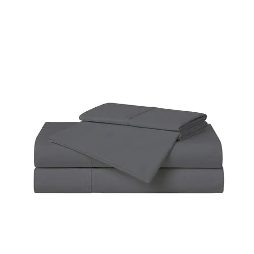 Cannon Solid Cotton Percale Sheet Set