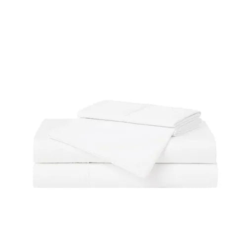 Cannon Solid Cotton Percale Sheet Set