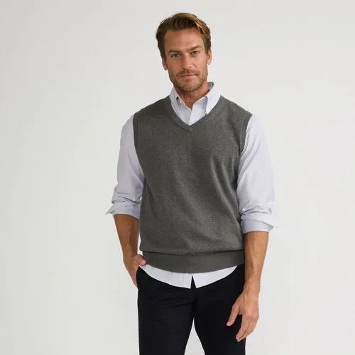 Men's Fine Gauge Cotton Vest