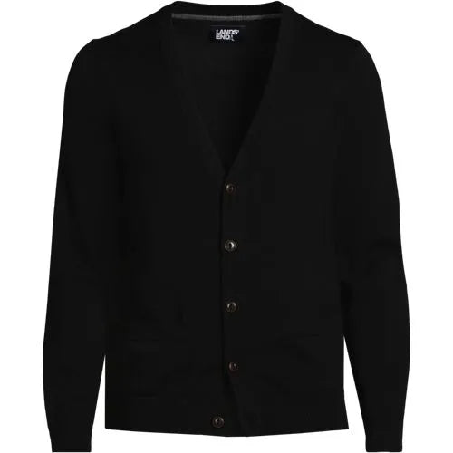 Men's Fine Gauge Cotton Cardigan