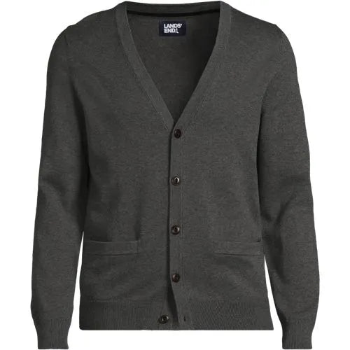 Men's Fine Gauge Cotton Cardigan