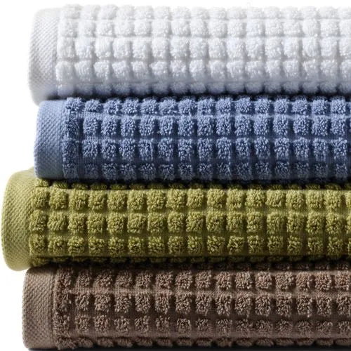 Cotton Waffle Towel 6-Piece Set
