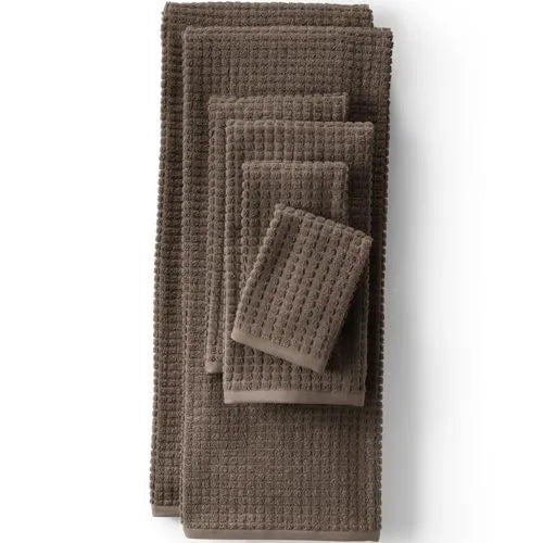 Cotton Waffle Towel 6-Piece Set