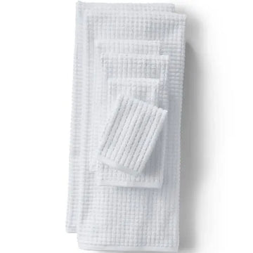 Cotton Waffle Towel 6-Piece Set