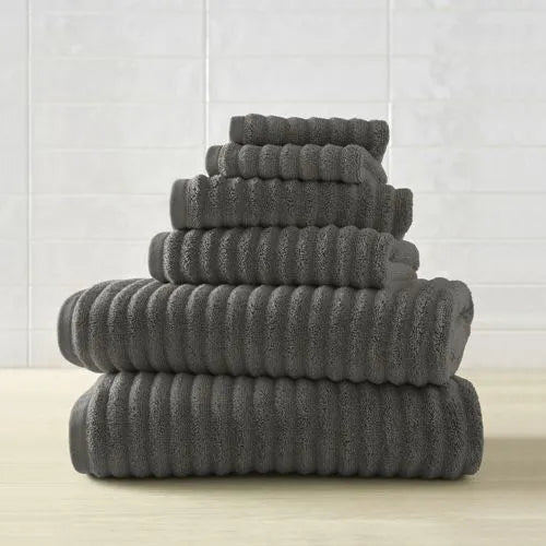 Blue Loom Mason 6 Piece Cotton Bath Towel Set