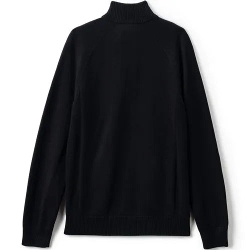 School Uniform Unisex Cotton Modal Full Zip Sweater Jacket