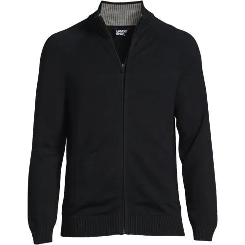 Unisex Cotton Modal Full Zip Sweater Jacket