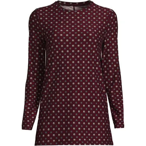 Women's Long Sleeve Performance Crew Neck Tunic