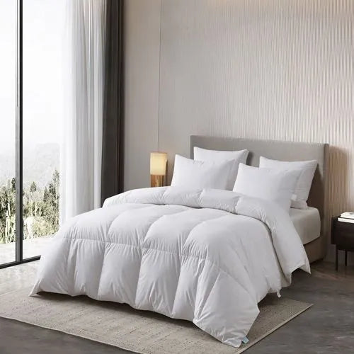 Martha Stewart All Season Cotton Blend Hungarian Goose Down Comforter