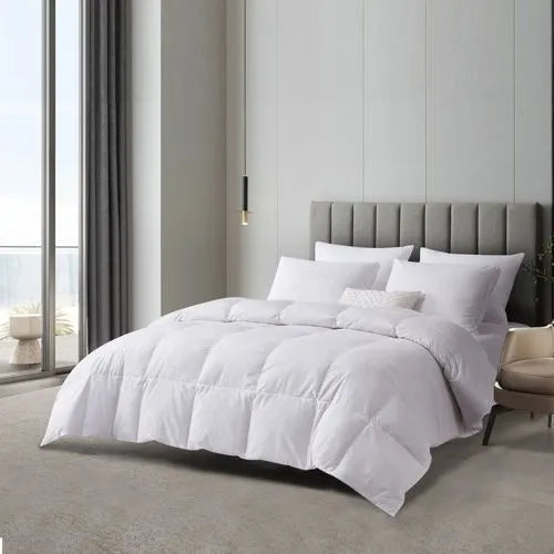 Beautyrest All Season Cotton Blend Feather and Down Fiber Comforter