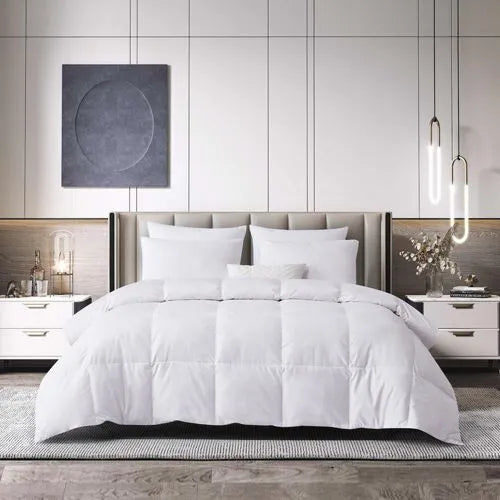 Beautyrest All Season Cotton Blend Feather and Down Fiber Comforter