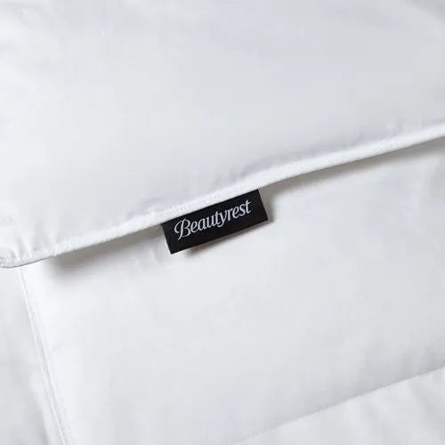Beautyrest Light Warmth Cotton Blend Feather and Down Fiber Comforter