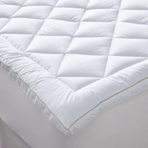 400 Thread Count Plush Quilted Cotton Mattress Pad