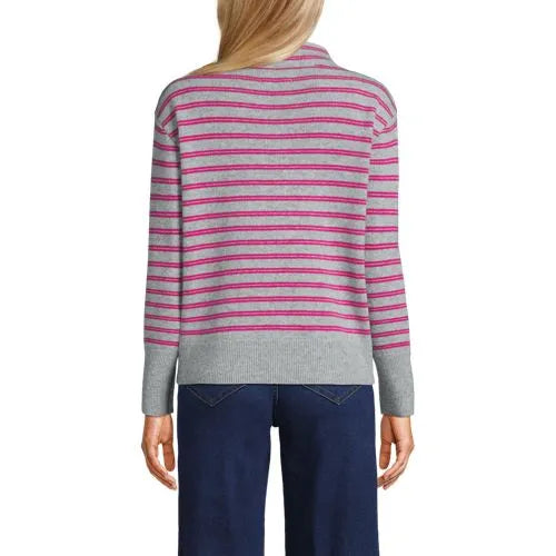 Women's Cashmere Funnel Neck Sweater
