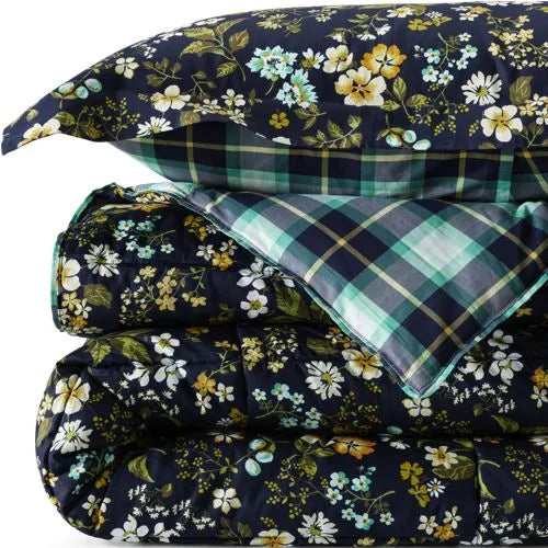 300 Thread Count Cotton Smooth Percale Printed Comforter