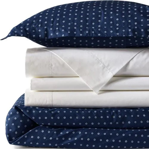 300 Thread Count Cotton Smooth Percale Printed Comforter