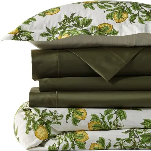 300 Thread Count Cotton Smooth Percale Printed Comforter