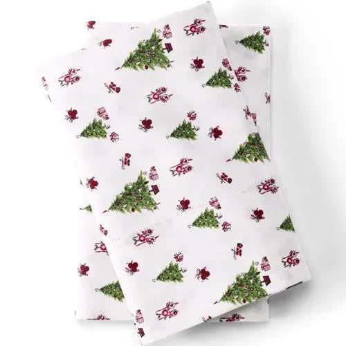 300 Thread Count Cotton Smooth Percale Bed Sheet Set