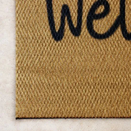 Matterly Neighburly Doormat Script Welcome