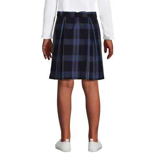 Girls Plaid Skort Top of Knee