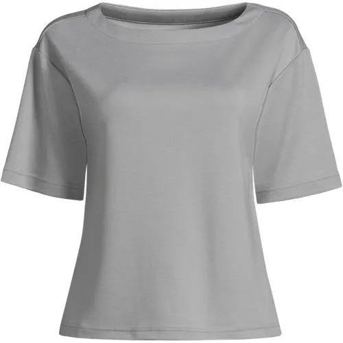 Women's Ponte Elbow Sleeve Shirt