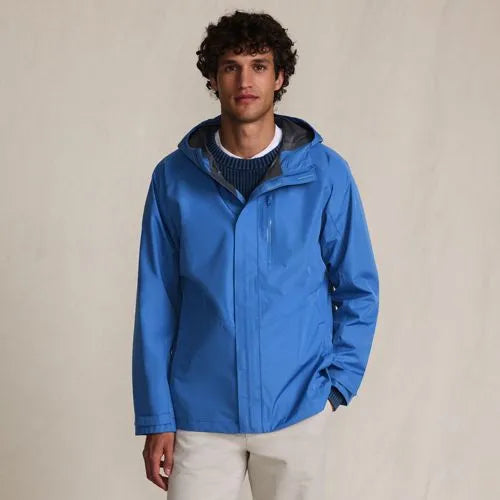 Men's Squall Waterproof Packable Shell Rain Jacket