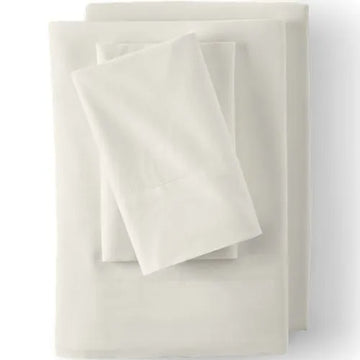 Essential Garment Washed Cotton Percale Bed Sheet Set