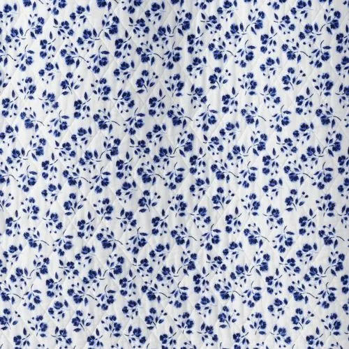 Printed Diamond Double Voile Quilt