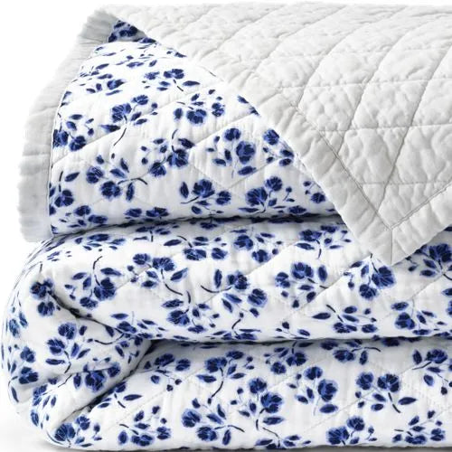Printed Diamond Double Voile Quilt