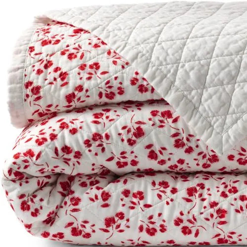 Printed Diamond Double Voile Quilt