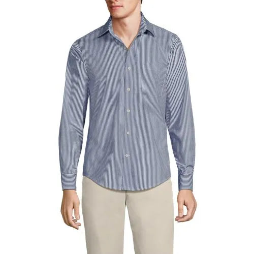 Men's Traditional Fit Long Sleeve Travel Kit Shirt