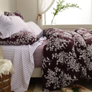 700 Thread Count Luxe Sateen Egyptian Cotton No Iron Duvet Bed Cover