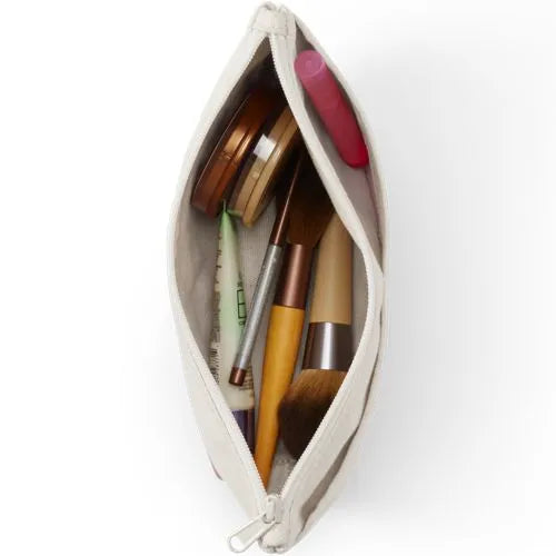 Zipper Canvas Pouch