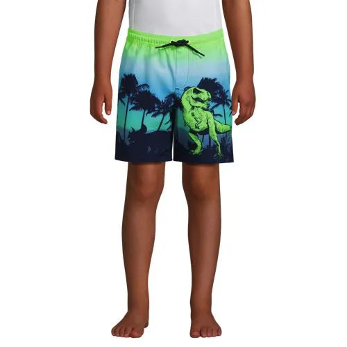 Boys Active Stretch Swim Trunks