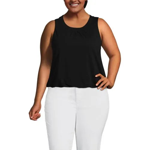 Women's Plus Size Lightweight Jersey Tank Top