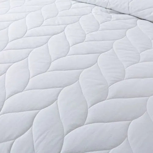 Waverly Antimicrobial Cotton White Duck Down and Feather Bed Blanket