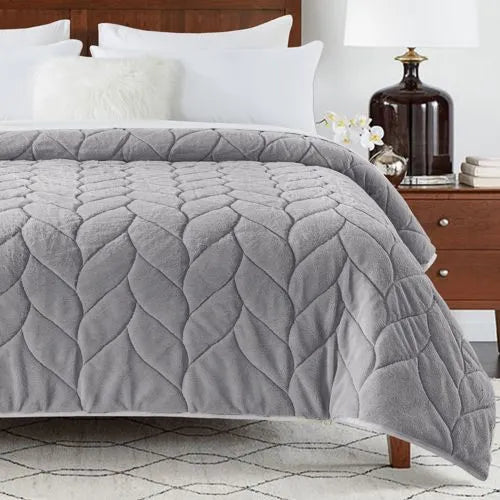 Waverly Cozy Down Alternative Fleece Bed Blanket