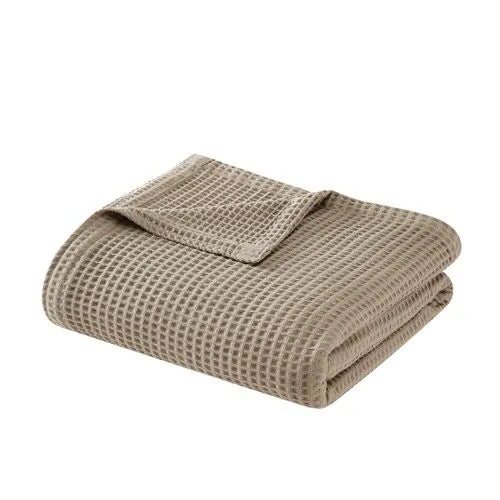 Cannon Heritage Cotton Waffle Weave Bed Blanket