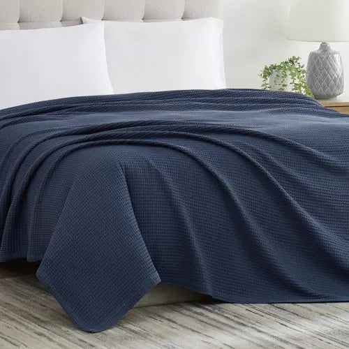 Cannon Heritage Cotton Waffle Weave Bed Blanket
