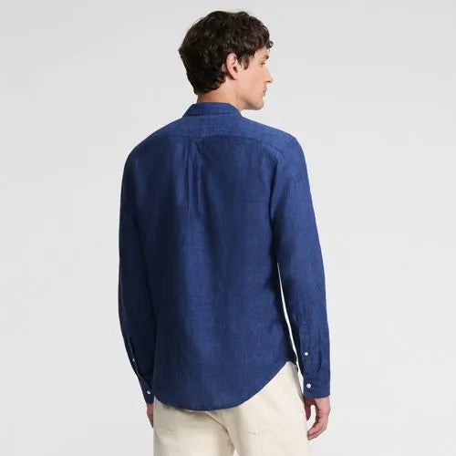 Men's Long Sleeve Linen Shirt